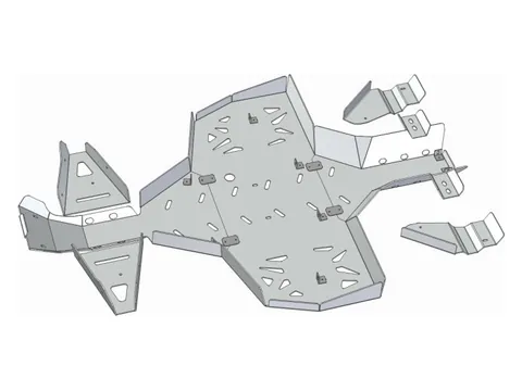 Osłony podwozia Iron Baltic Can-Am Renegade G1 - aluminiowe