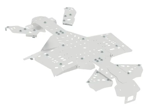 Osłony podwozia Iron Baltic Can-Am Outlander G2 450/570 MAX (2017+) - aluminiowe
