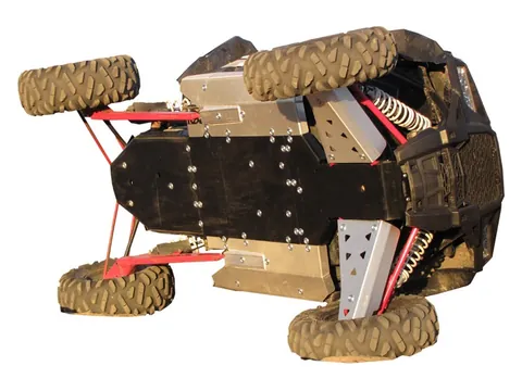 Osłony podwozia Iron Baltic Polaris RZR 1000 XP - aluminium + tworzywo