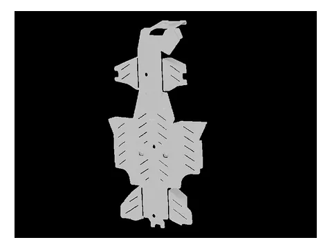 Osłony podwozia Iron Baltic Yamaha Grizzly 450 (2006-2008) - aluminiowe