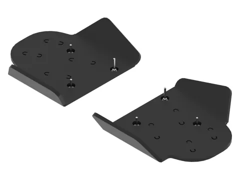 Osłony tylnych wahaczy Iron Baltic Kawasaki KVF 650/750 BruteForce - HDPE