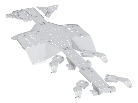 Osłony podwozia Iron Baltic Can-Am Outlander 6x6 MAX (2019+) - aluminiowe