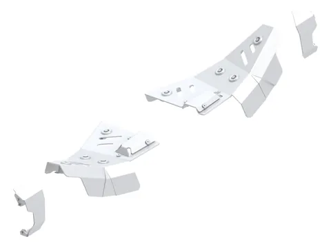 Osłony przednich wahaczy Iron Baltic Polaris Sportsman 1000 S - aluminiowe