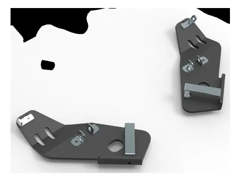 Osłony tylnych wahaczy Iron Baltic Can-Am Outlander G2 450/570 (2017+) - HDPE