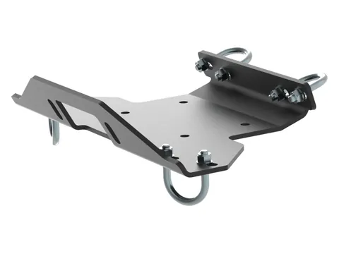 Przednia płyta montażowa wyciągarki Iron Baltic Kawasaki KVF 650 Rigid