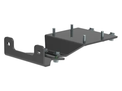 Przednia płyta montażowa wyciągarki Iron Baltic Polaris RZR 900 XP (-2014)