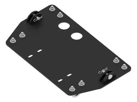 Adapter pługa Mid-mount Iron Baltic Kawasaki KVF 650 Rigid