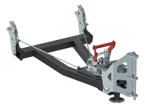Rama pchająca Front-mount wąska na szybkozłącze V-Plow G2 1500 Iron Baltic