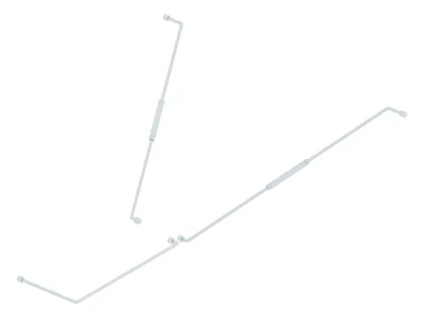 Zestaw prętów systemu Front-mount Iron Baltic