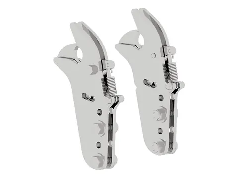 Zatrzaski systemu Front-mount, para Iron Baltic