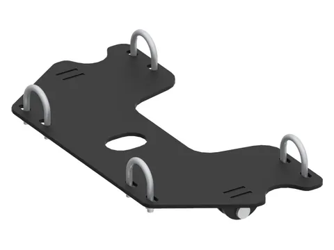 Adapter pługa Mid-mount Iron Baltic Yamaha Grizzly 700 (2014-2015)