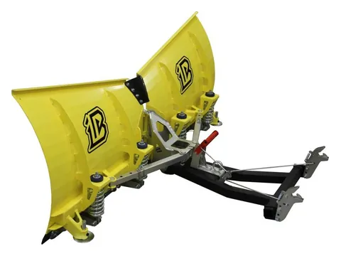 Pług V-Plow 1500 G2 Front-mount wąski, zestaw 34.3600+34.3500 Iron Baltic