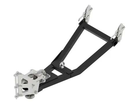 Rama pchająca V-Plow Front-mount wąska do quadów na gąsienicach Iron Baltic
