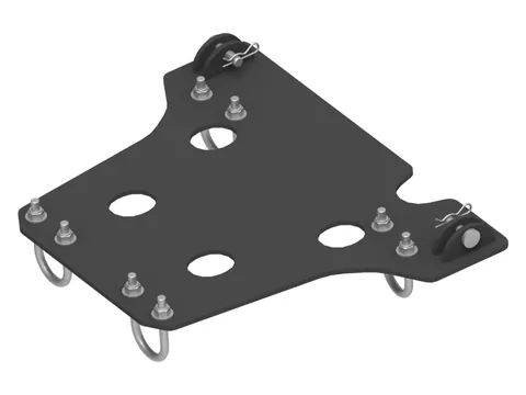 Adapter pługa Mid-mount Iron Baltic Loncin XWOLF 1000